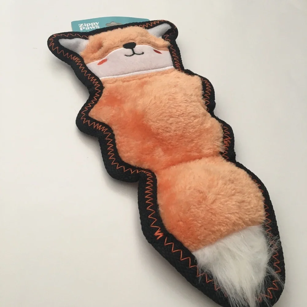NEW Dog Toy Z-Stitch Durable No Stuffing with Squeakers | Zippy Paws